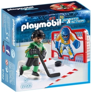 Playmobil - Joueur d'entrainement – Idées cadeaux hockey sur glace