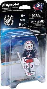 Playmobil - Gardien de but Blue Jackets Columbus NHL – Idées cadeaux hockey sur glace
