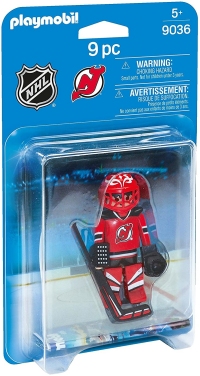 Playmobil - Gardien de but Devils New Jersey NHL – Idées cadeaux hockey sur glace