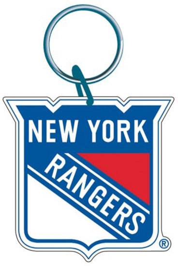 Porte-clés NHL New York Rangers – Idées cadeaux porte-clés hockey sur glace