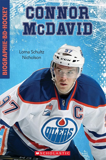 BD Biographie Connor McDavid — BD hockey adolescents sur glace
