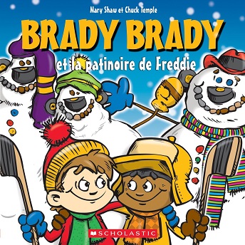 Brady Brady et la patinoire de freddie — Livres Hockey Brady Brady