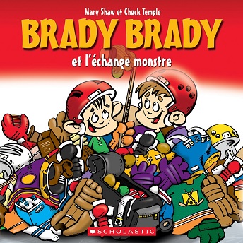 Brady Brady et l'échange monstre — Livres Hockey Brady Brady