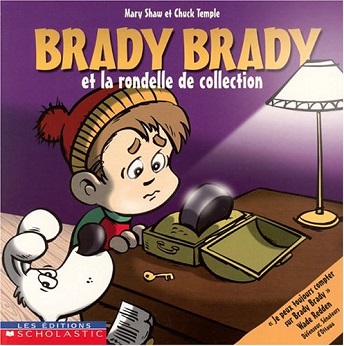 Brady Brady et la rondelle de collection — Livres Hockey Brady Brady