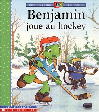 Benjamin joue au hockey — Livres jeunesse hockey sur glace