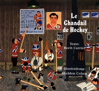 Le chandail de hockey — Livres jeunesse hockey sur glace