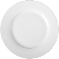 Assiette plate en porcelaine blanche pour table de Noël – Idées de décoration pour table de Noël