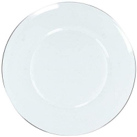 Assiettes plates Duralex transparentes pour table de Noël – Idées de décoration pour table de Noël