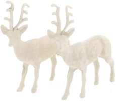 Rennes figurines décorative pour table de Noël – Idées de décoration pour table de Noël