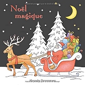 Noël magique — Livre de coloriage de Noël anti-stress